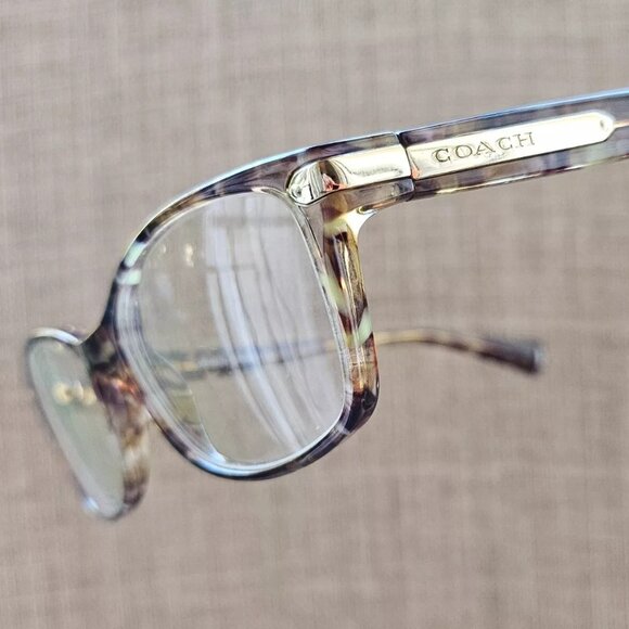 Coach Women Glasses Frame Confetti Light Brown Eyeglasses 5287 HC6065 - Picture 1 of 11